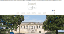 Desktop Screenshot of chateau-couffins.com
